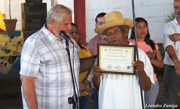 Alcaldía de Masaya entrega reconocimientos a Consejo de Ancianos de Monimbó