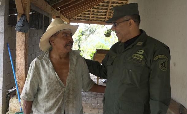 Ejército de Nicaragua ejecuta plan de seguridad en el campo durante el ciclo cafetalero 2018-2019