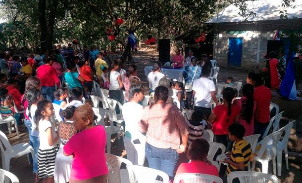 Chinandega: Familias de El Viejo festeja restitución de derechos a la energía eléctrica