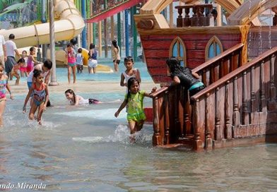 Este verano el parque acuático es la opción predilecta de la niñez