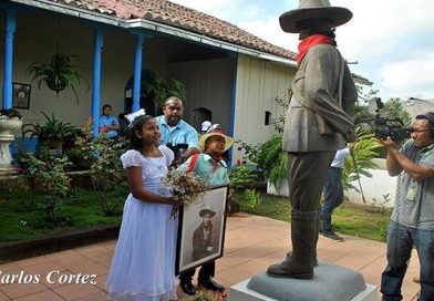 Inician actividades conmemorativas del 85 aniversario del tránsito a la inmortalidad del General Augusto C. Sandino