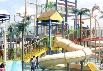 El parque acuático es el lugar ideal para quitarse el calor