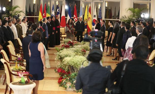 Presidente Daniel Ortega recibirá cartas credenciales de 19 embajadores de países amigos l Foto Referencia