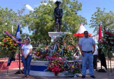 Chinandeganos rinden homenaje al General Sandino