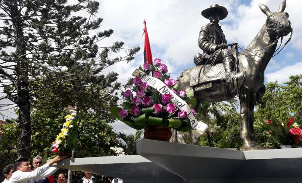En Juigalpa, Chontales rinden homenaje al General Sandino