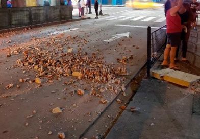 Se registra potente terremoto de magnitud 7,7 en Ecuador