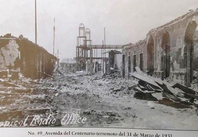 (+Video) Nicaragua conmemora 88 Aniversario del terremoto de Managua de 1931