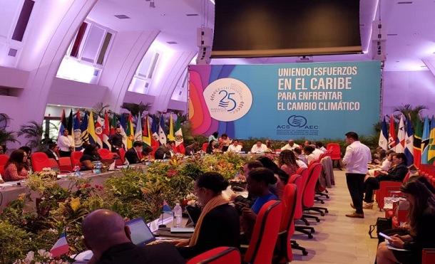 Compañera Rosario Murillo saluda a delegaciones que participarán en el XXV aniversario de la Asociación de Estados del Caribe