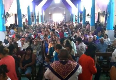 Carazo: Pobladores celebran al Cristo Negro de Esquipulas