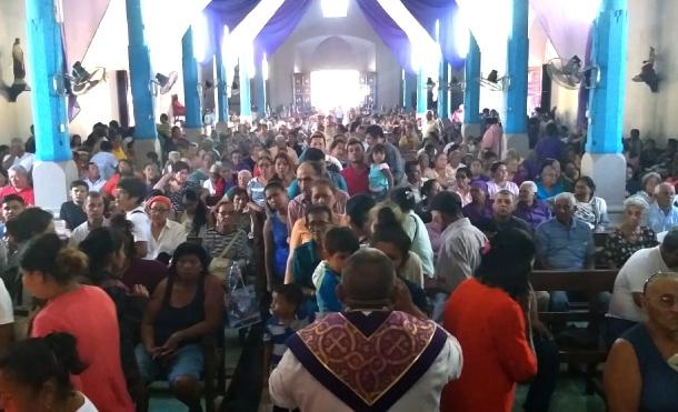 Carazo: Pobladores celebran al Cristo Negro de Esquipulas