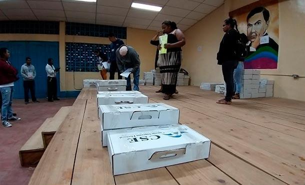 CSE traslada material electoral hacia los litorales norte y sur de la Costa Caribe Norte