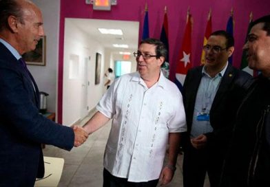 Llega a Nicaragua el Ministro de Relaciones Exteriores de Cuba