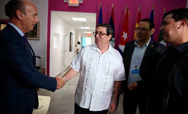 Llega a Nicaragua el Ministro de Relaciones Exteriores de Cuba