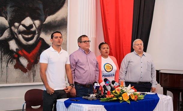 Movimiento de Comunicadores Patrióticos realizó un pronunciamiento en ocasión del Día Nacional del Periodista.