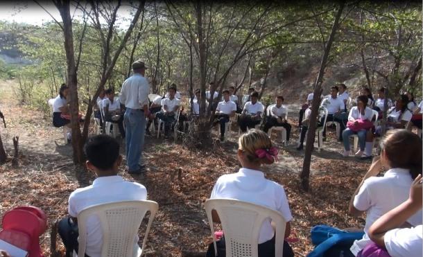 San Rafael del Sur: Alcaldía realiza encuentro con estudiantes para fomentar una cultura ambiental