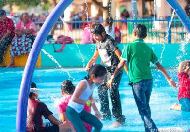 Familias colmaron el parque Luis Alfonso Velásquez y el puerto Salvador Allende