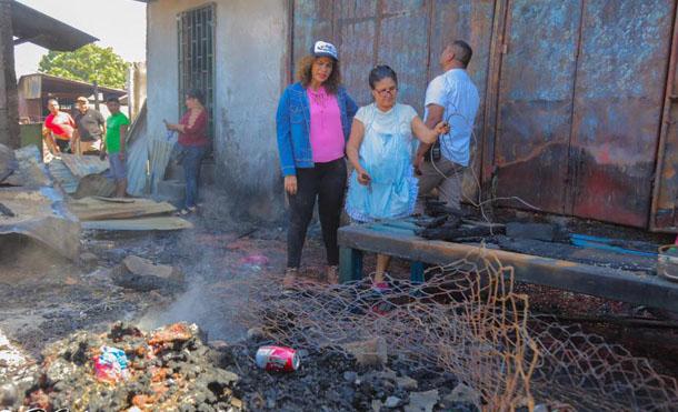 La Alcaldía de Managua ha identificado hasta el momento que se quemaron 219 tramos en el incendio
