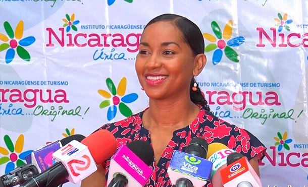 Compañera Anasha Campbell, codirectora del Instituto Nicaragüense de Turismo (INTUR)
