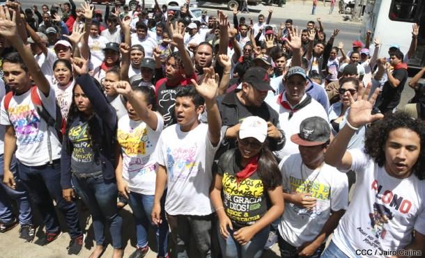Juventud Sandinista conmemoran el 39 aniversario de la Gran Cruzada Nacional de Alfabetización