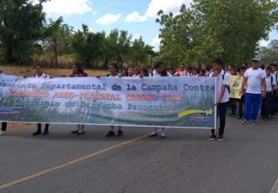 Carazo: Inician campaña de prevención contra incendios forestales y agrícolas 2019
