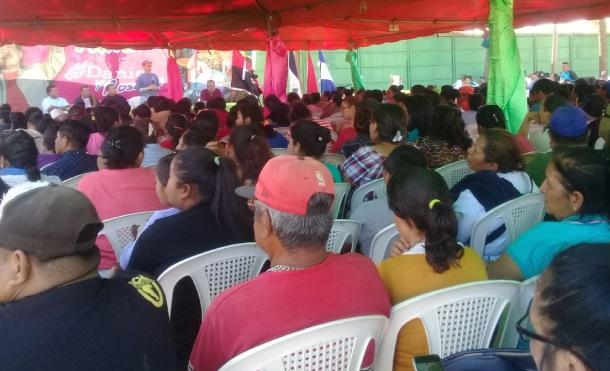 Comisión de Paz y Reconciliación presenta Ley 985 a familias de Nindirí