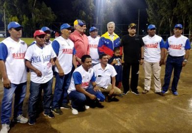 Embajada de Venezuela inaugura tercera copa de sóftbol “Amistad de los Pueblos”