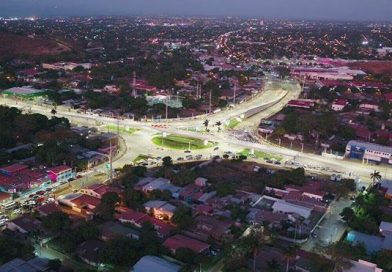 Comandante Daniel y compañera Rosario inauguran Paso a Desnivel Nejapa