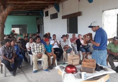 MEFCCA imparte capacitación sobre apicultura a productores de miel en Juigalpa