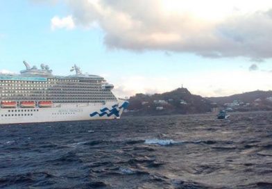 Fuerza Naval brindó protección y seguridad al arribo del crucero Royal Princess, en San Juan del Sur