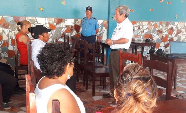 SINAPRED capacita a prestadores de servicios de Pochomil
