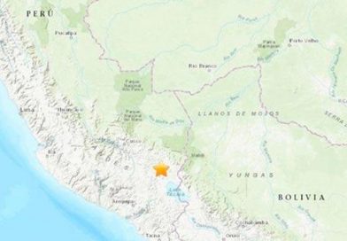 Reportan sismo de magnitud 7.0 en el sur de Perú