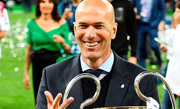 Zinedine Zidane será hoy entrenador del Real Madrid