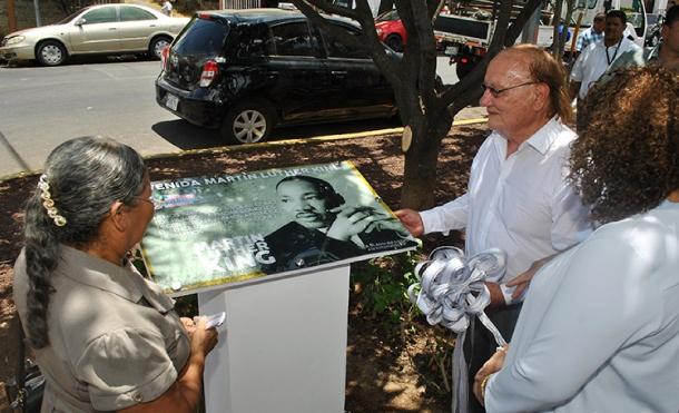 Importante Avenida de Managua lleva el nombre de Martin Luther King