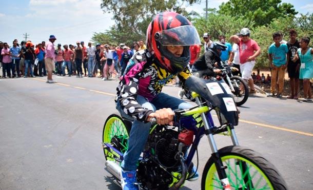 León: Adrenalina pura en el Campeonato de Motocicletas 1/4 de milla en Telica