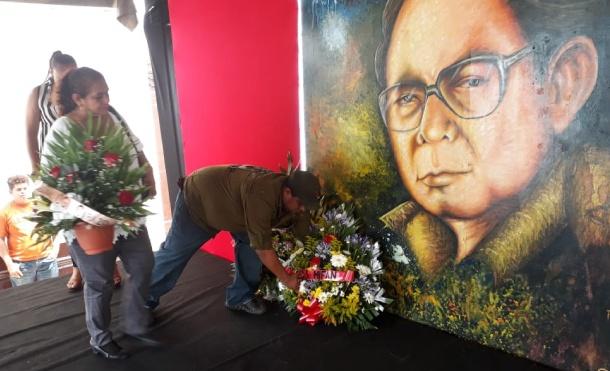 Familias de Diriamba y Carazo rinden homenaje al Comandante Tomás Borge