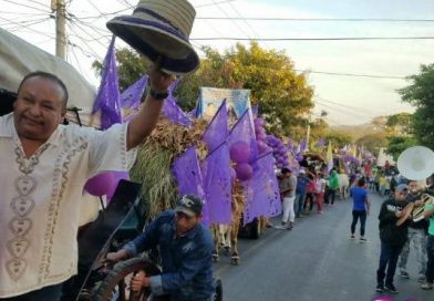 Peregrinos salen de Masaya a pagar promesa en Popoyuapa a Jesús del Rescate
