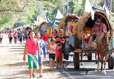 Granada: Carretas peregrinas salen rumbo a Popoyuapa