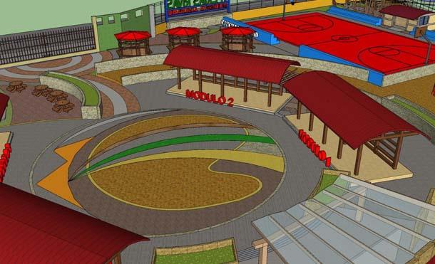 Alcaldía de Rivas presenta proyecto de la primera etapa del parque de Armonía Familiar