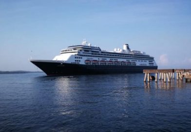 Crucero Volendam nuevamente visita el Puerto de Corinto