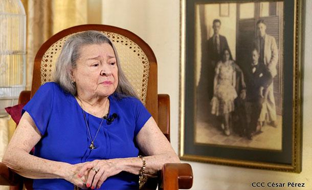 Todo listo para celebrar los 86 años de vida de Blanca Segovia Sandino Aráuz