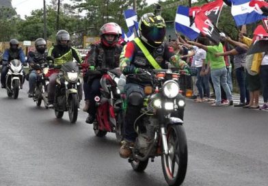 Familias de San Lorenzo en Boaco recibieron el Rally por la paz