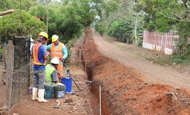 Nueva Guinea: Avanza proyecto de agua potable y saneamiento