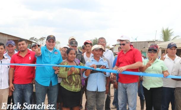 Caribe Norte: Gobierno sandinista inaugura carretera de todo tiempo en Rosita