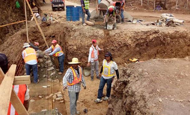 Avanza a buen ritmo construcción de la carretera de San Juan de Limay