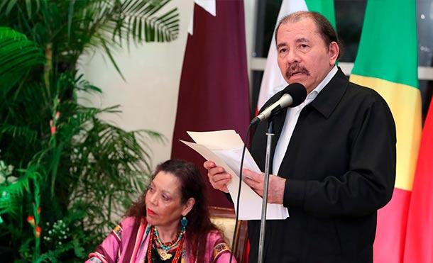 Presidente-Comandante Daniel y Compañera Rosario Vicepresidenta de Nicaragua reciben Cartas Credenciales de 9 Embajadores Concurrentes. 15 de Mayo del 2019: