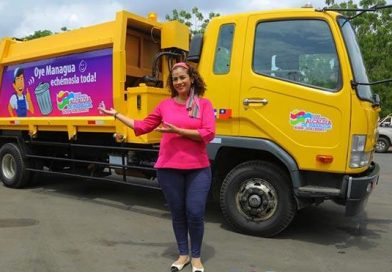 China (Taiwán) dona a la Alcaldía de Managua camión recolector de basura