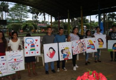 Alcaldía de Nueva Guinea realiza concurso de pintura Amor de Madre