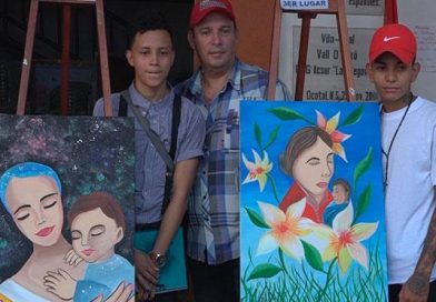Realizan concurso de pintura “Amor de Madre” en Ocotal