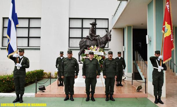 Ejército de Nicaragua conmemora el Día de la Dignidad Nacional