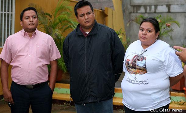 Familia de Bismarck Martínez agradece al pueblo nicaragüense por muestras de solidaridad